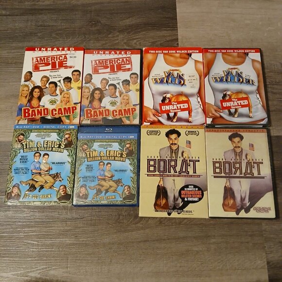 DVD Lot Comedy Van Wilde 22 Jump Street Borat American Pie Band Camp - Picture 5 of 8